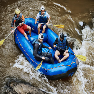 rafting